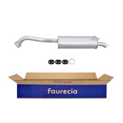 Hella End Silencer Rear fits Nissan Primera 1990-1996 2.0