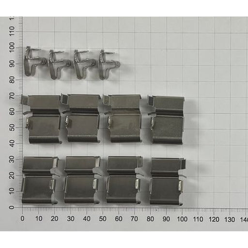 Abtex Brake Pad Accessory Fitting Kit Rear fits Toyota Land Cruiser 80 1990-1997