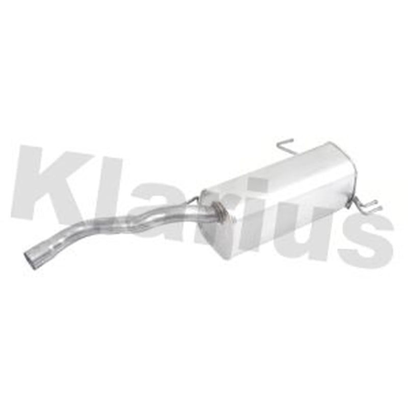 Klarius Box With Tail Pipe Rear fits Fiat Doblo Cargo 2010-2023 1.6