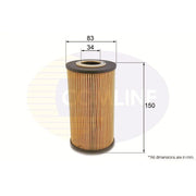 Comline Service Kit with Air, Oil & Cabin Filters fits Mercedes-Benz M-Class