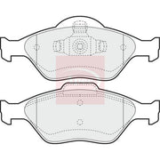 Apec Front Brake Pad Set fits Ford Courier Box Body/Mpv 2000-2003 1.8
