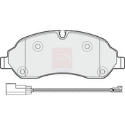 Apec Front Brake Pad Set fits Ford Tourneo Custom V362 Bus 2020-2023 1.0
