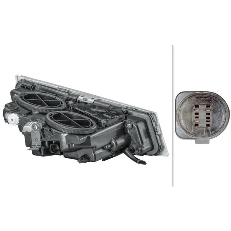Hella Front Left Fog Light H7/H3 fits Volvo Fh 2005 on