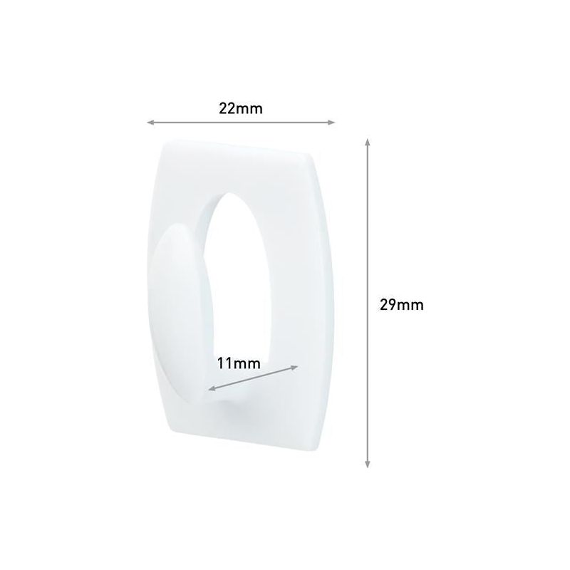 Command™ White Mini Hooks (Pack 6) Command™ - Dynamic Drive