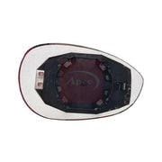Apec Exterior Wing Mirror Glass Left fits Abarth 500 / 595 / 695 2008 on 1.4