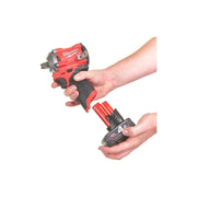 Milwaukee M12 FUEL sub compact 1/2in. impact wrench Milwaukee - Dynamic Drive