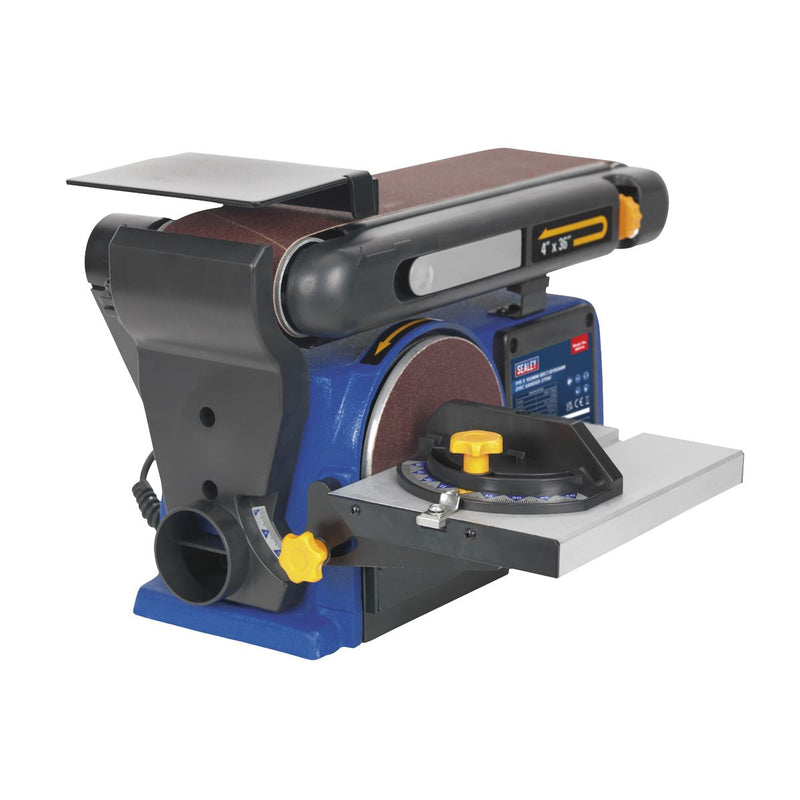 Sealey Belt/Disc Sander 915 x 100mm/ï150mm 370W/230V SM914 Sealey - Dynamic Drive