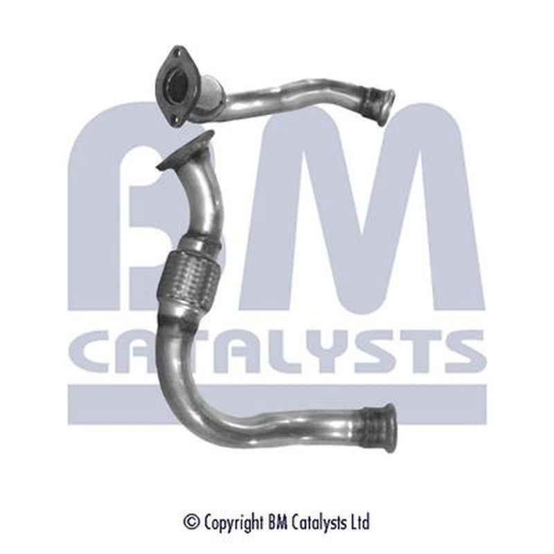 BM Catalysts Exhaust Pipe OD fits Renault Clio II Hatchback 1998 on 1.9