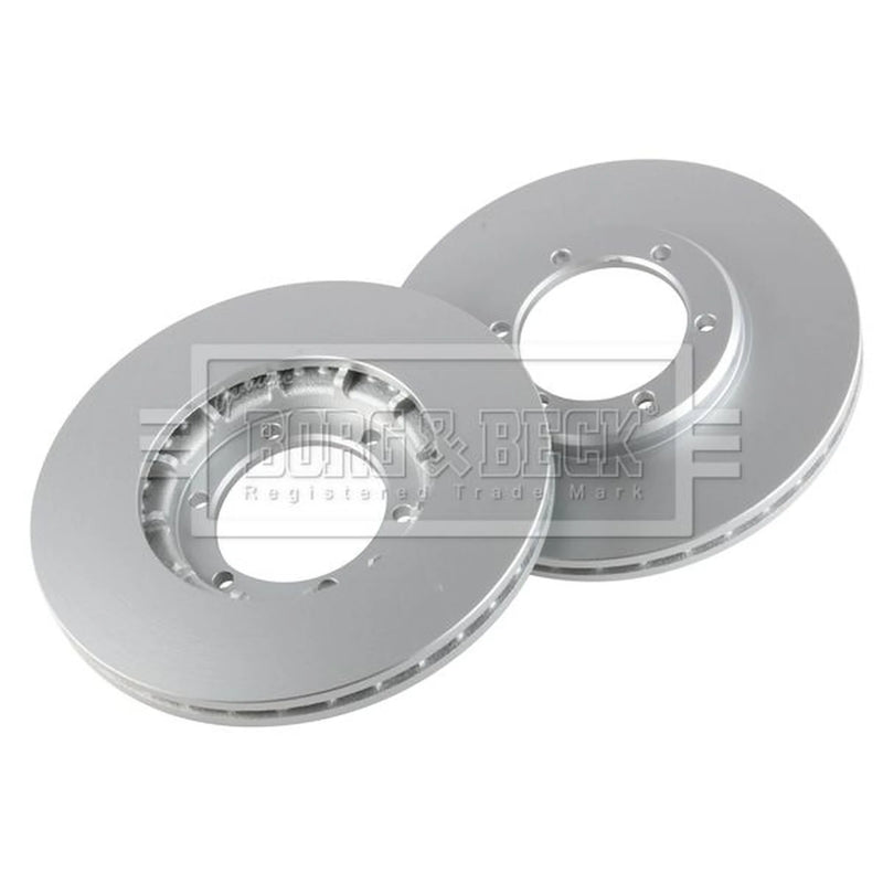 Borg & Beck Front Brake Discs & Pads fits Carbodies Fx Fairway 1987-1996 2.7