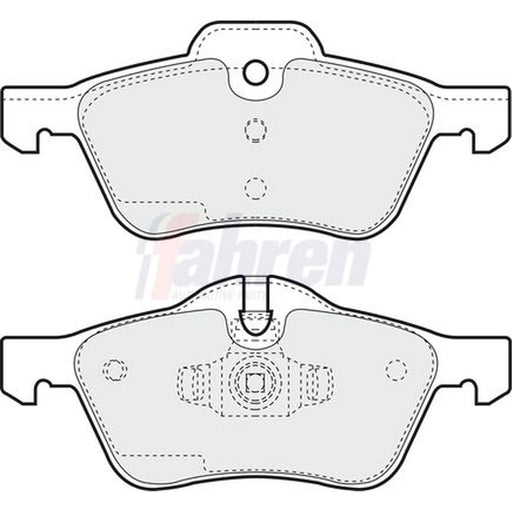 Fahren Front Brake Pad Set FBP3066