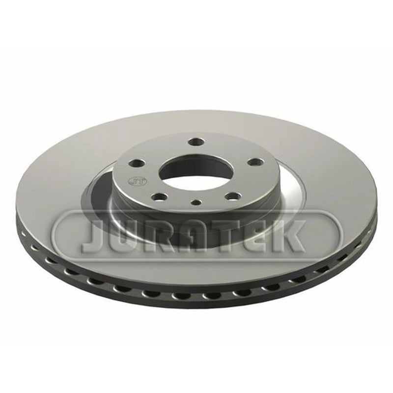 Juratek Front Brake Vented Discs & Pads fits Fiat Tipo 2015-2020 1.0 1.3 1.4 1.6