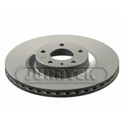 Juratek Front Brake Vented Discs & Pads fits Proton Impian 2001-2007 1.6