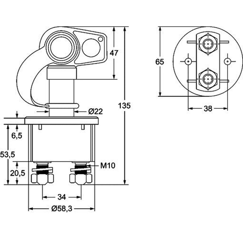 Hella Battery Master Switch