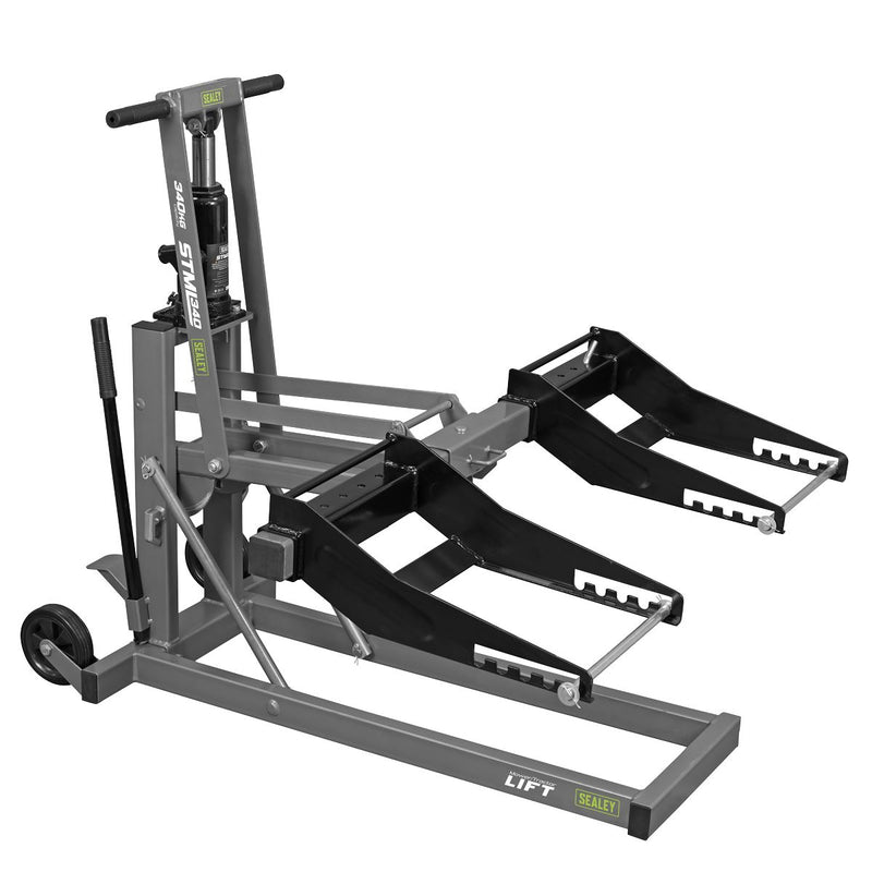 Sealey Premier Hydraulic Mower/Tractor Lift 340kg Capacity STML340 Sealey Premier - Dynamic Drive
