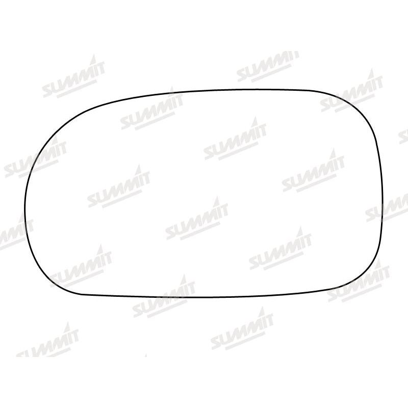 Summit Stick-On Standard Mirror Glass fits Suzuki Baleno LHS - NN4 Online