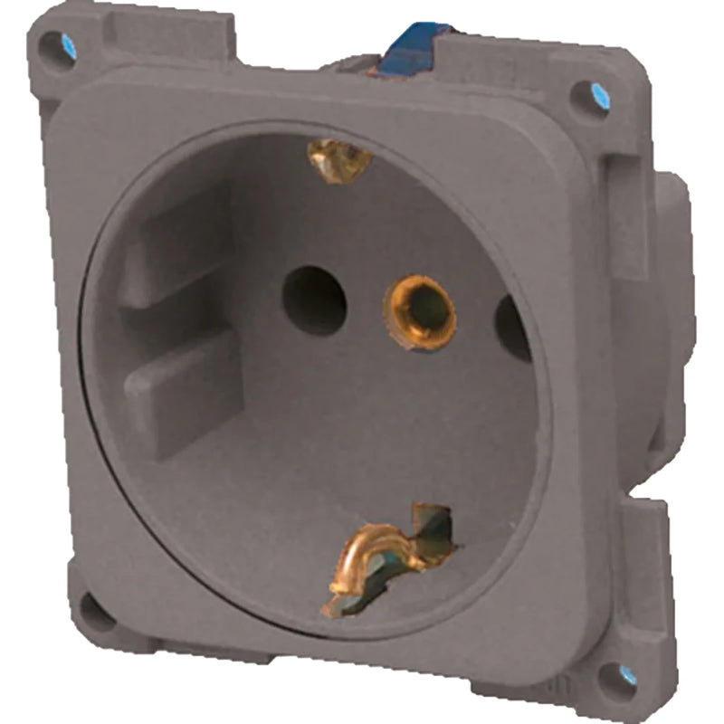 Fawo Socket 250V/16A 2 Poles+E Depth 31mm