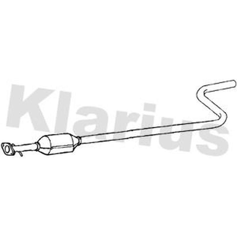 Klarius Box With Centre Pipe Centre fits Ford B-Max 2012-2017 1.4