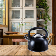 MDS1203 Liberty Black 2.5 Litre Whistling Kettle CW-T056-B1BLA Liberty Leisure UK - Dynamic Drive