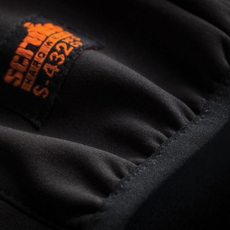 Scruffs Worker Softshell Jacket Black L Scruffs - Dynamic Drive