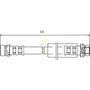 NAPA Brake Hydraulic Hose Line Rear NBH1038