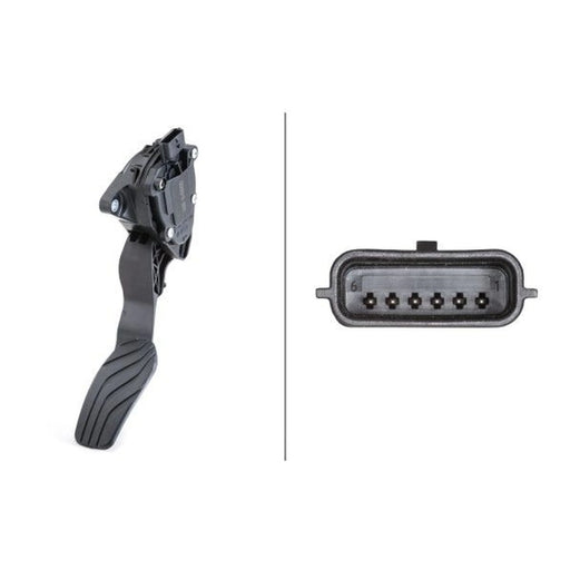 Hella Accelerator Pedal Position Sensor fits Nissan X-Trail 2014 on