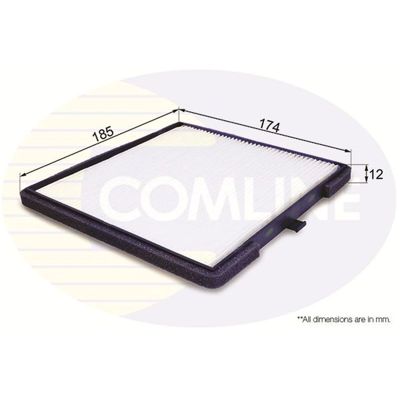 Comline Service Kit with Air, Oil & Cabin Filters fits Hyundai I10 I 2011-2013