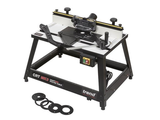 Trend CRT/MK3 CraftPro Router Table 240V Trend - Dynamic Drive