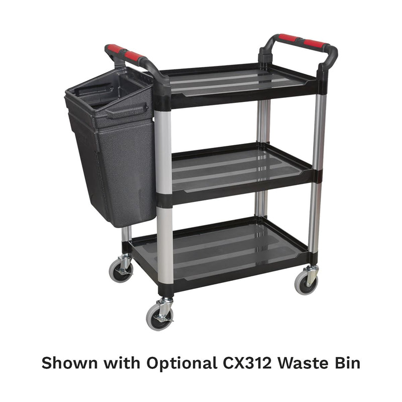 Sealey Workshop Trolley 3-Level Composite CX309 Sealey - Dynamic Drive