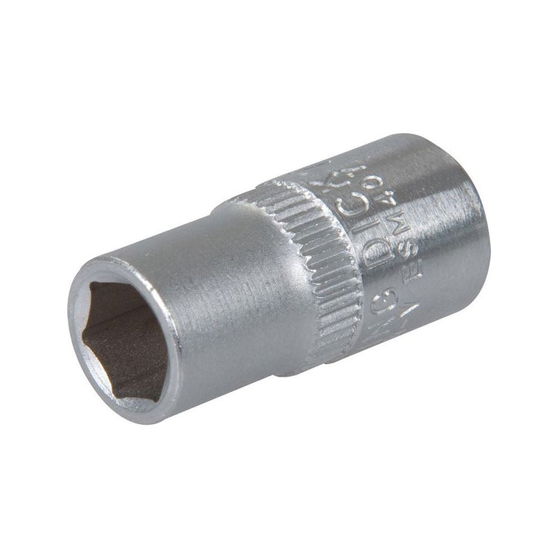 King Dick Socket SD 1/4" Metric 6pt 7mm King Dick - Dynamic Drive