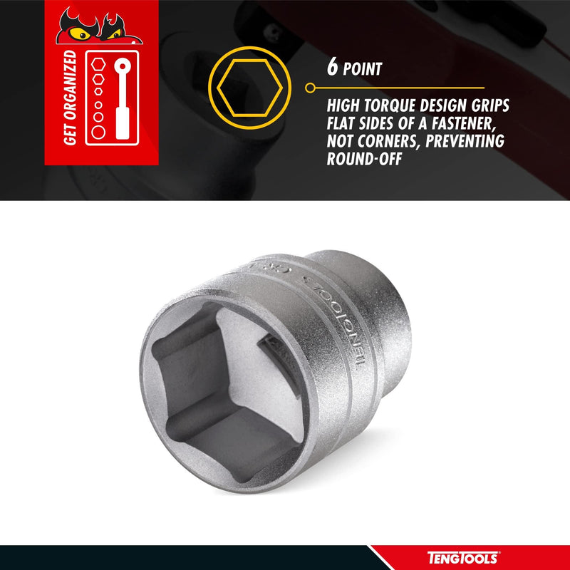 Teng Tools 1/4" Socket 6 pt Metric 4.5mm Teng Tools - Dynamic Drive