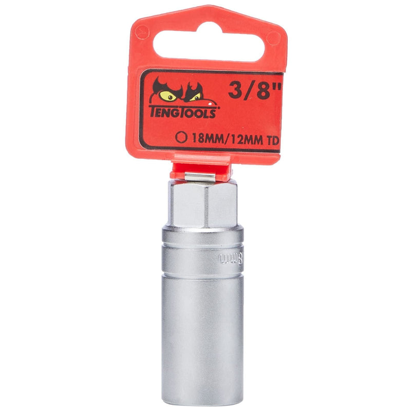 Teng Tools 3/8" Spark Plug Socket 18mm Teng Tools - Dynamic Drive