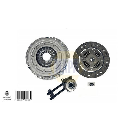NAPA Clutch Kit Set 3pc fits Ford B-Max 2012-2017 1.0