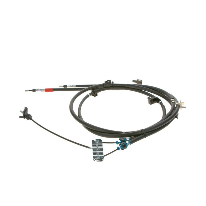 Bosch Handbrake Cable Centre fits Mazda 3 2003-2009 1.3 1.6 2.0