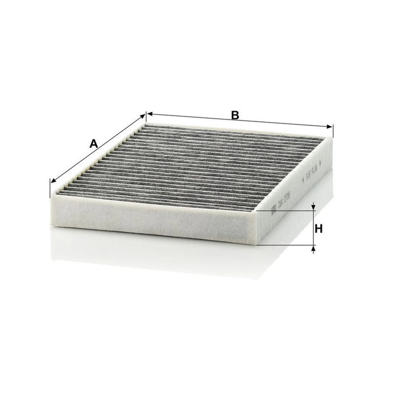 MANN-FILTER Cabin Air Filter (Pollen Filter) CUK 2736-2