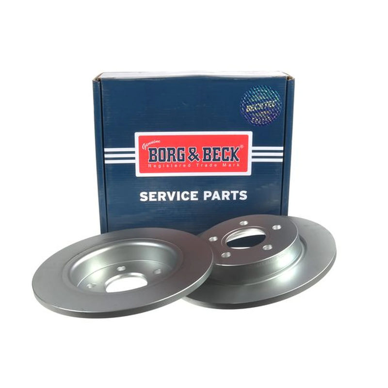 Borg & Beck Front & Rear Brake Discs & Pads fits Ford Focus III Turnier