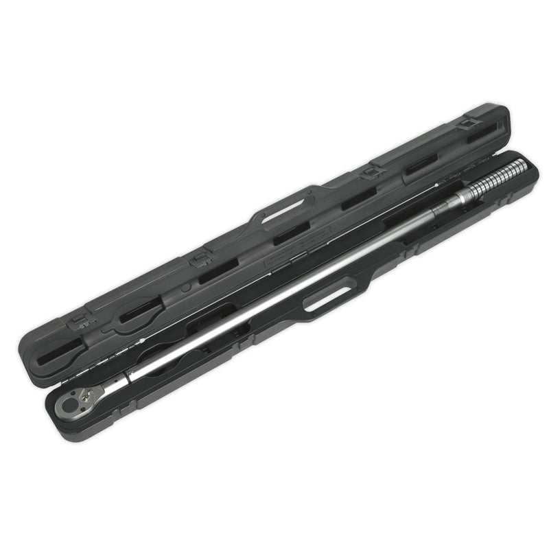 Sealey Torque Wrench Micrometer Style 3/4"Sq Drive 150-800Nm(111-590lb.ft) Sealey - Dynamic Drive