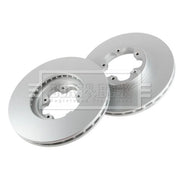Borg & Beck Front & Rear Brake Discs & Pads fits Ford Transit Tourneo Bus