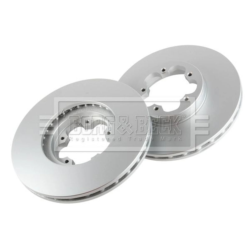 Borg & Beck Front & Rear Brake Discs & Pads fits Ford Transit Tourneo Bus