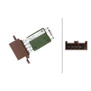 Hella Heater Blower Resistor 9ML 366 410-941