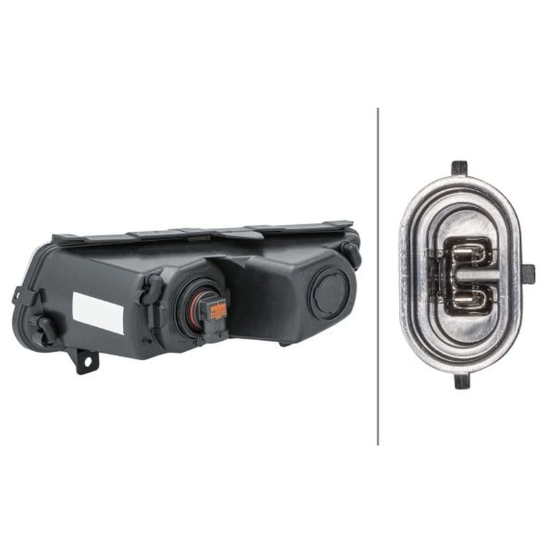Hella Front Right Fog Light H8 fits VW Polo V 2009-2022 1.0 1.2 1.4 1.6 1.8 2.0