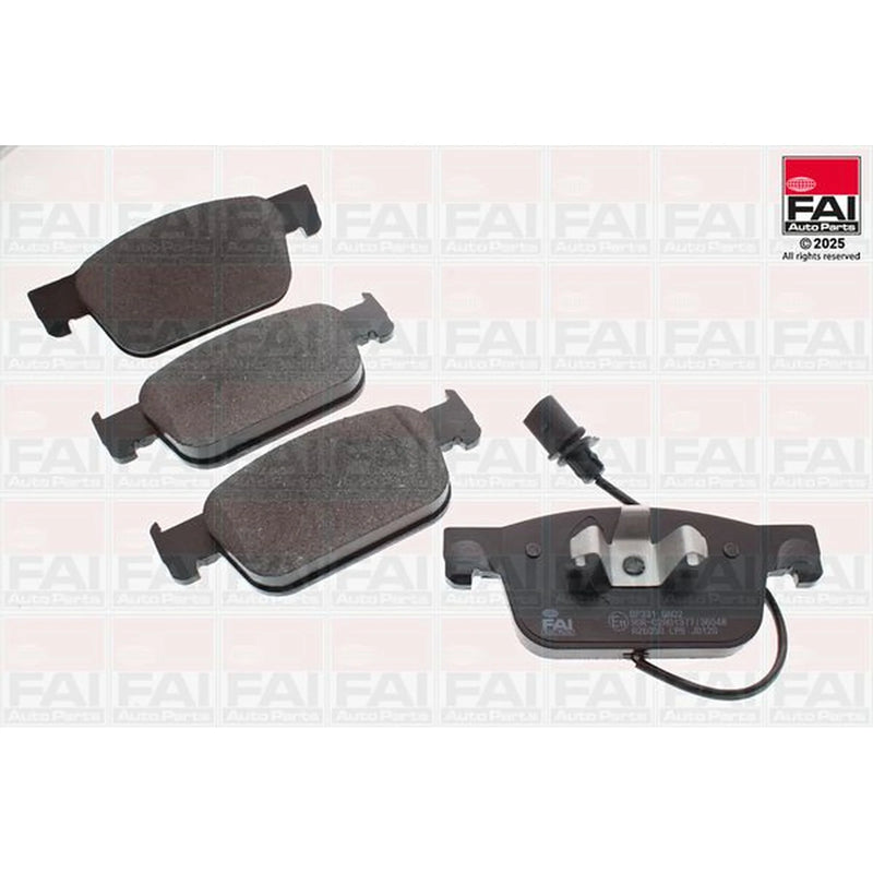 FAI Front Brake Pad Set fits Audi A4 B9 2015-2020 1.4 2.0