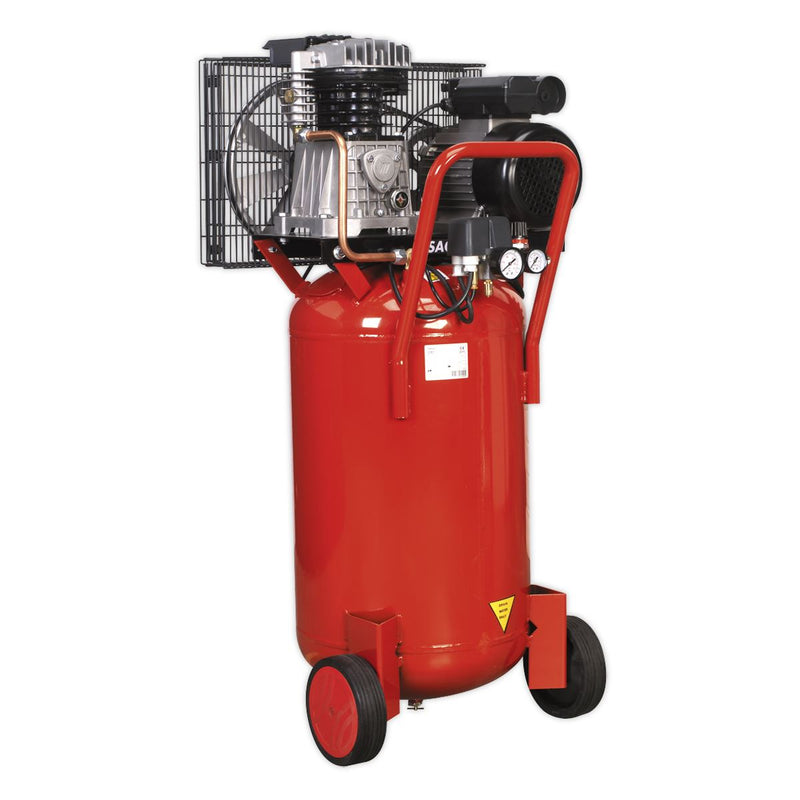 Sealey Compressor 90L Vertical Belt Drive 3hp SAC1903B Sealey - Dynamic Drive
