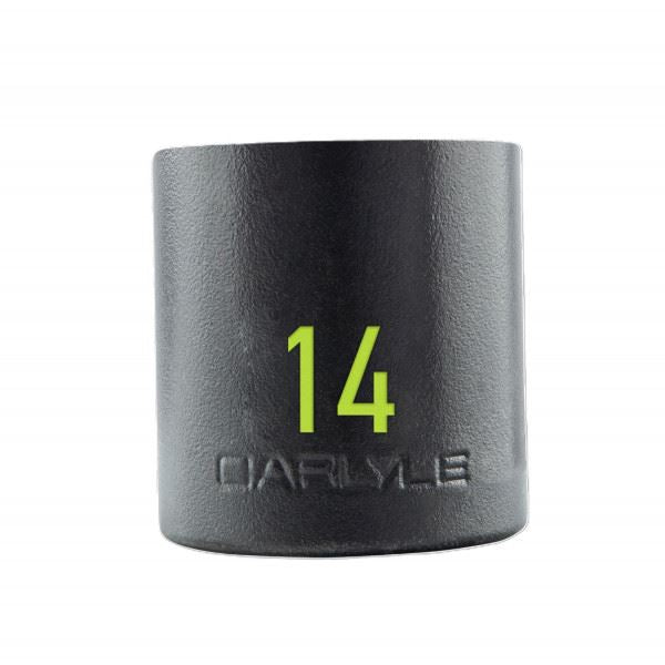 Carlyle Tools 1/2In Drive 14mm 6 Pt Stubby Impact Socket - image 1