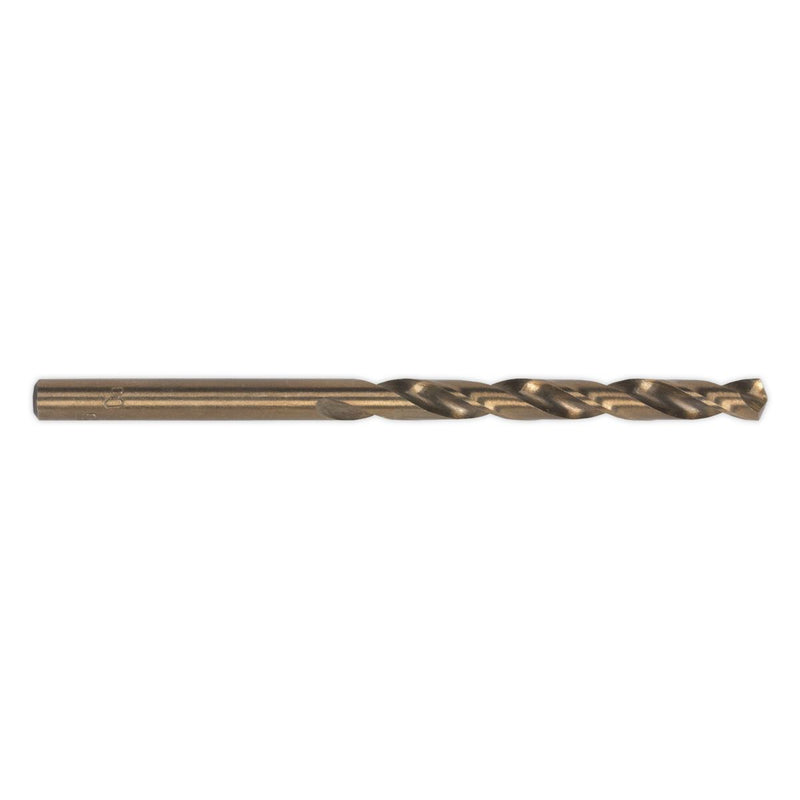 Sealey HSS Cobalt Fully Ground Drill Bit 6.5mm Pack of 10 DB065CB Sealey  - Dynamic Drive