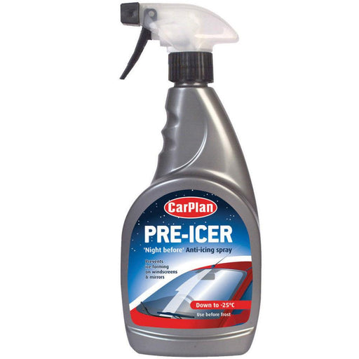 2x CarPlan Pre-Icer Night before De-Icer Anti-Icing Spray 500ml Trigger Spray -25c CarPlan - Dynamic Drive