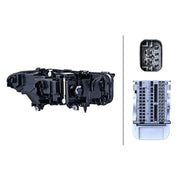 Hella Headlight Headlamp LED Left fits BMW 5 2016-2023
