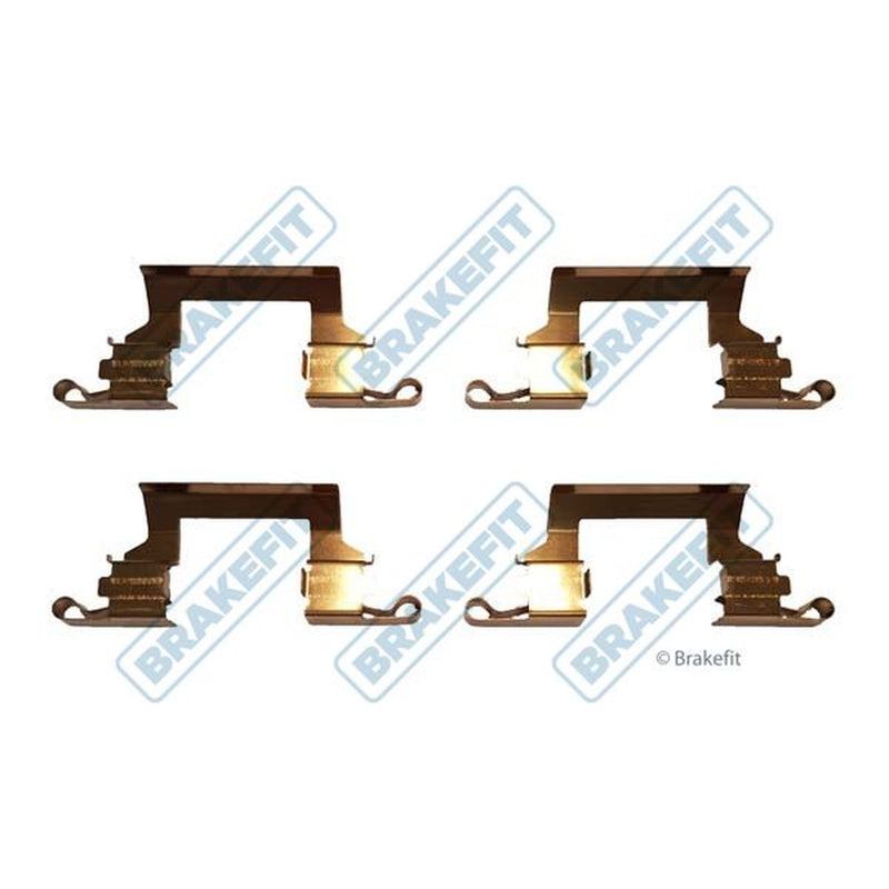Apec Brake Pad Accessory Fitting Kit Front fits Nissan Terrano II 1993-2007