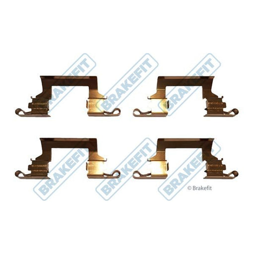 Apec Brake Pad Accessory Fitting Kit Front fits Nissan Terrano II 1993-2007