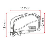 Fiamma F80L 600 Awning Titanium Royal Grey Fiamma - Dynamic Drive