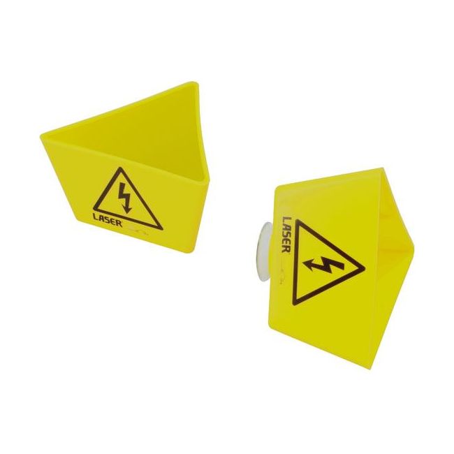 Laser Hybrid /EV Warning Sign 2pc Set 8661 Laser - Dynamic Drive